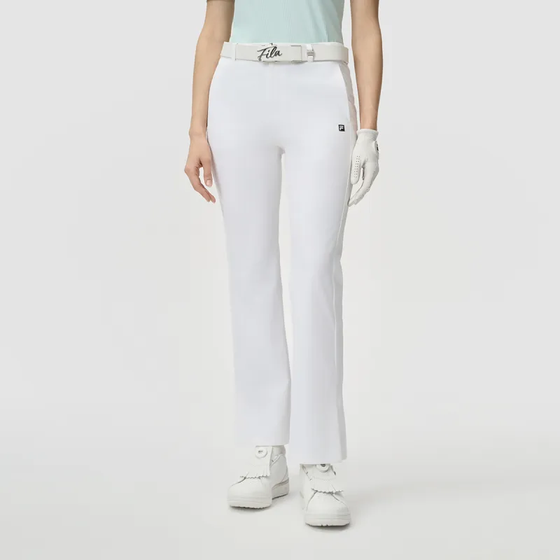 FILA Golf Series Casual Pants Women's Jade White-5