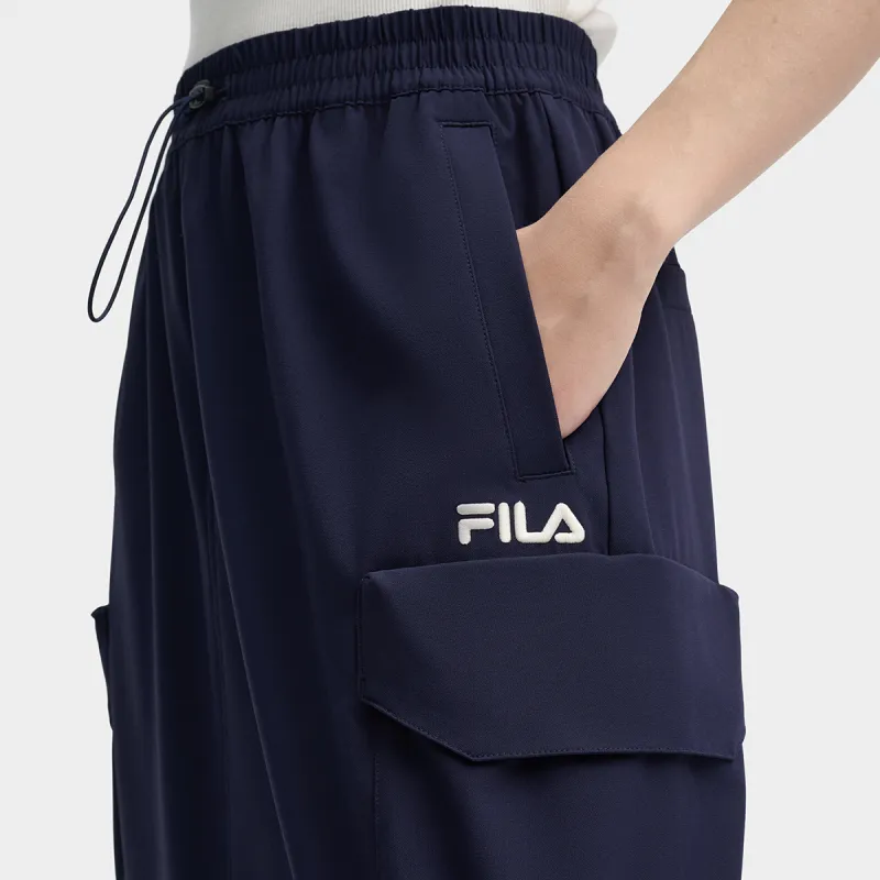 FILA Casual Short Skirts Women's Secret Mirror Blue-5