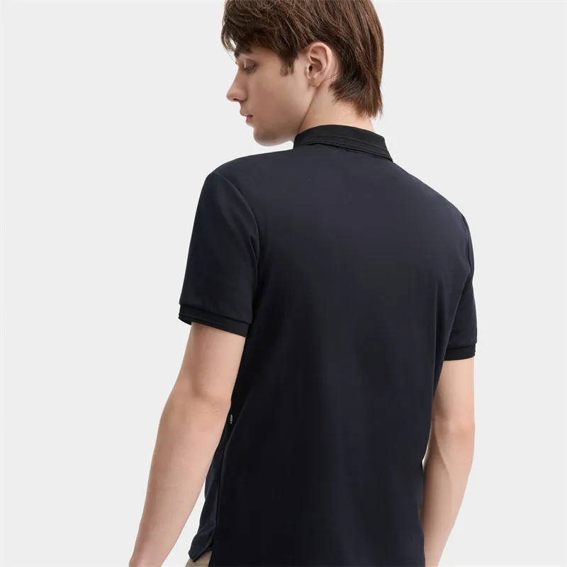 FILA Polo Shirts Men Jet Black-6