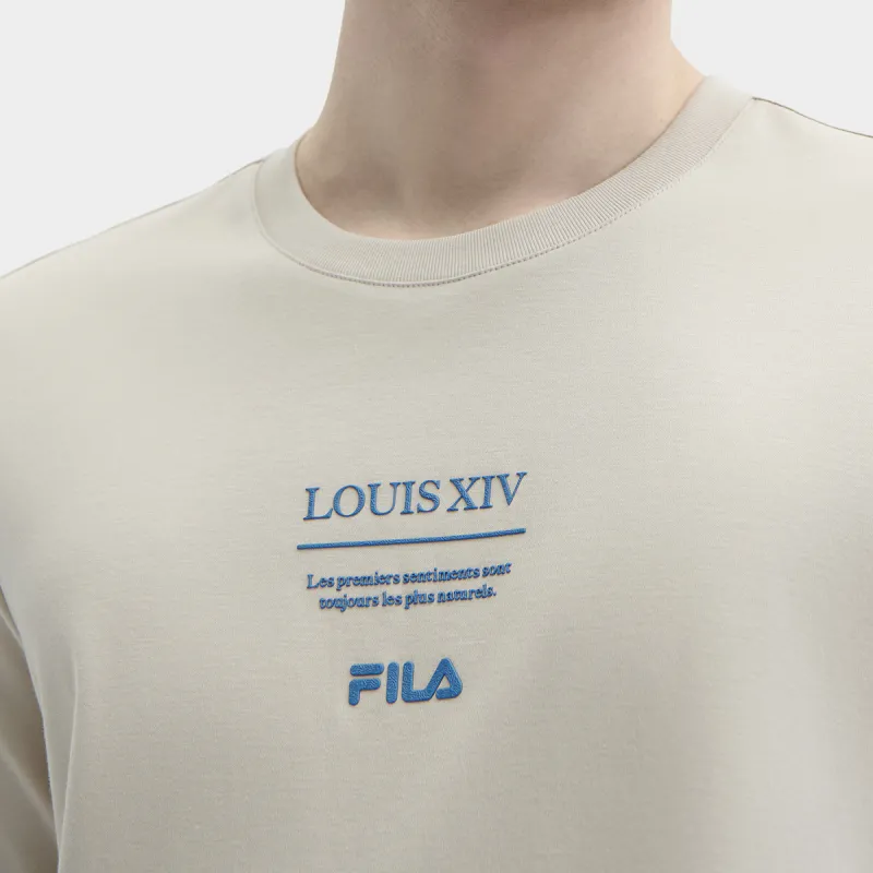 FILA SS24 Set in Sleeve T Shirt Men's Light Khaki-4