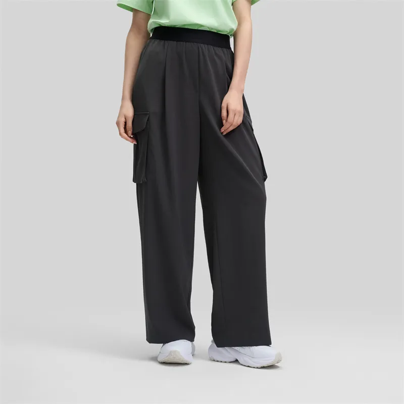 FILA Casual Pants Women's Dawn And Night Gray-2