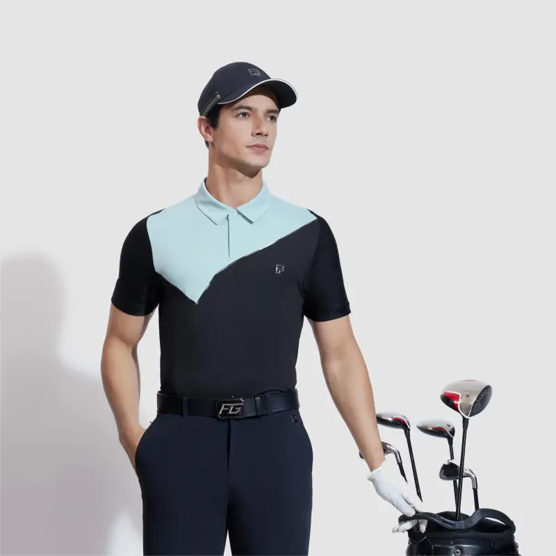 FILA Polo Shirts Men Cardamom Cyan-3
