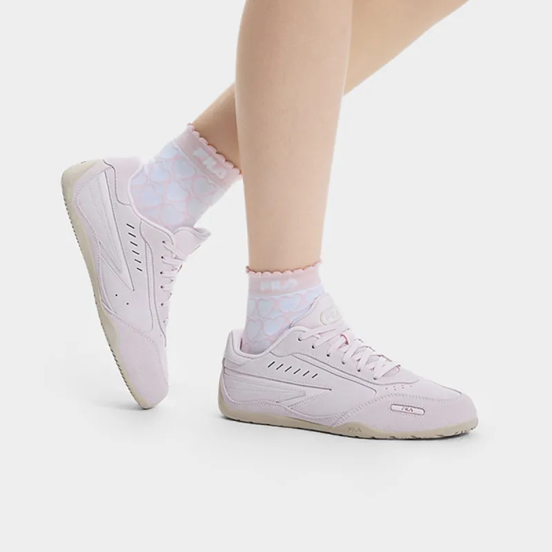 FILA Speeding Lightweight Low Top Skateboard Shoes Women's Spring Blossom Pink-3