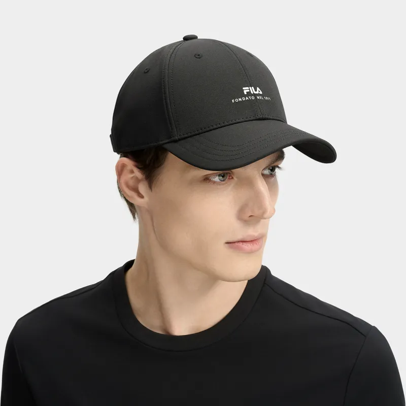 FILA Lifestyle Polyester Baseball Caps Men's Jet Black-5