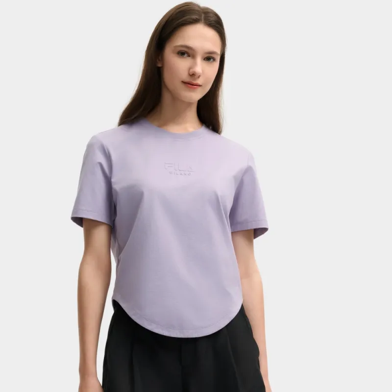 FILA Regular T Shirt Women's Misty Rain Purple-3