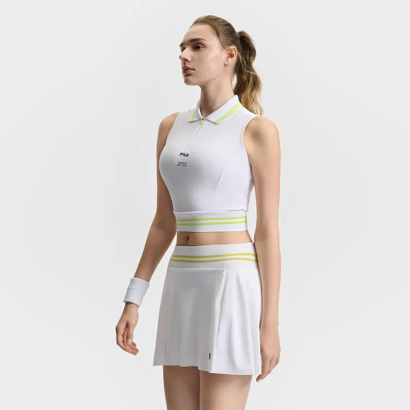 FILA Athletics Tennis Sport Vests Women's Jade White WT-3