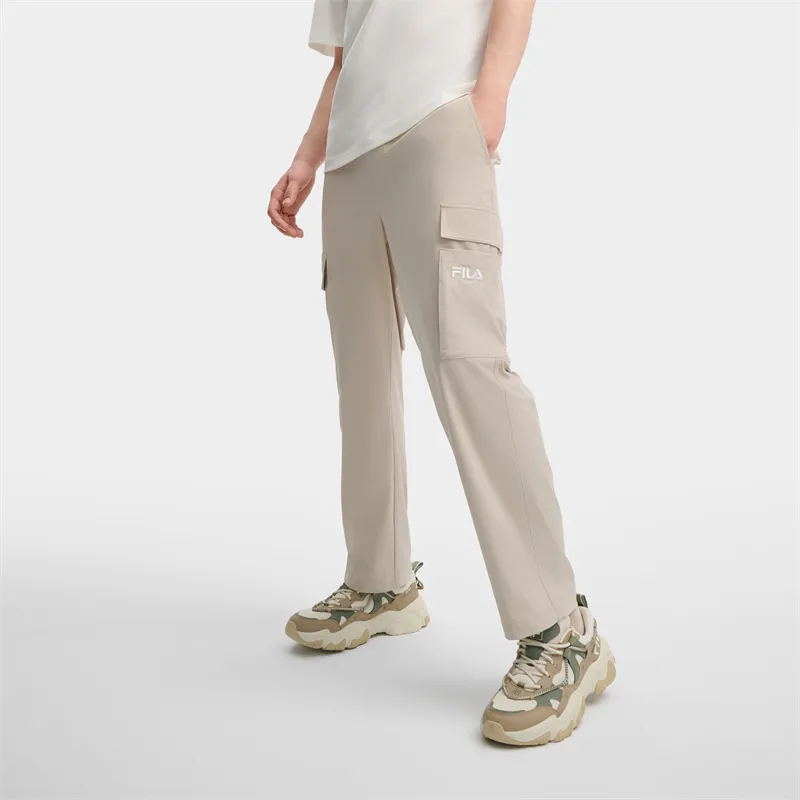 FILA Casual Pants Men Sparrow Oat-2