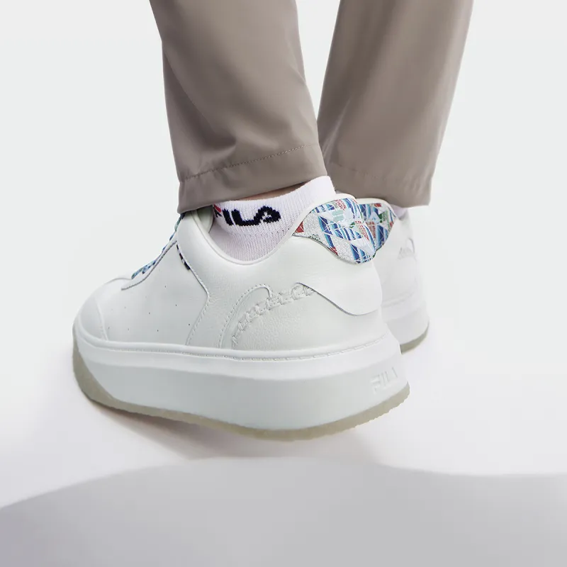 FILA OLIMPICA Skateboard Shoes Men's White-5