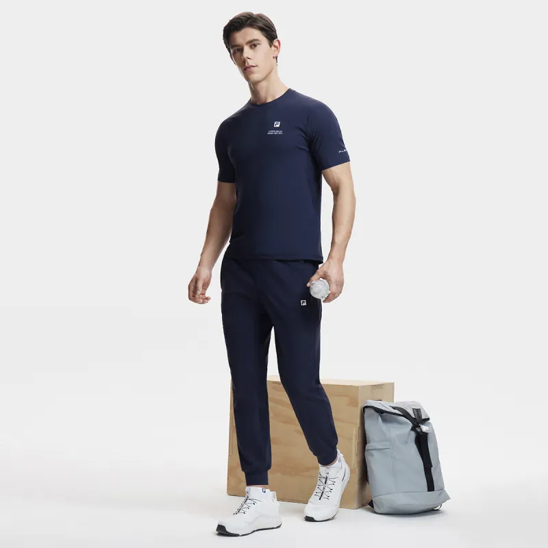 FILA Casual T Shirts Men's RD Royal Blue-6