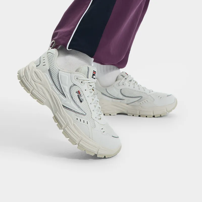 FILA Cushioning Wear-Resistant Low-Top Running Shoes Women's Snow-2
