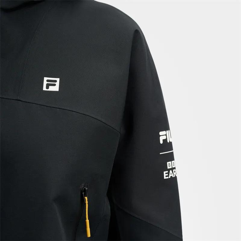 FILA x BBC EARTH Jacket Women's Pitch Black-3