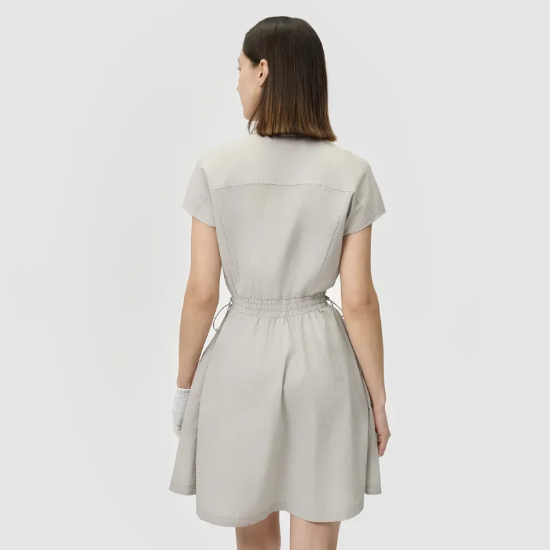 FILA Golf Series Sleeveless Dress Women's Gray Oat-4