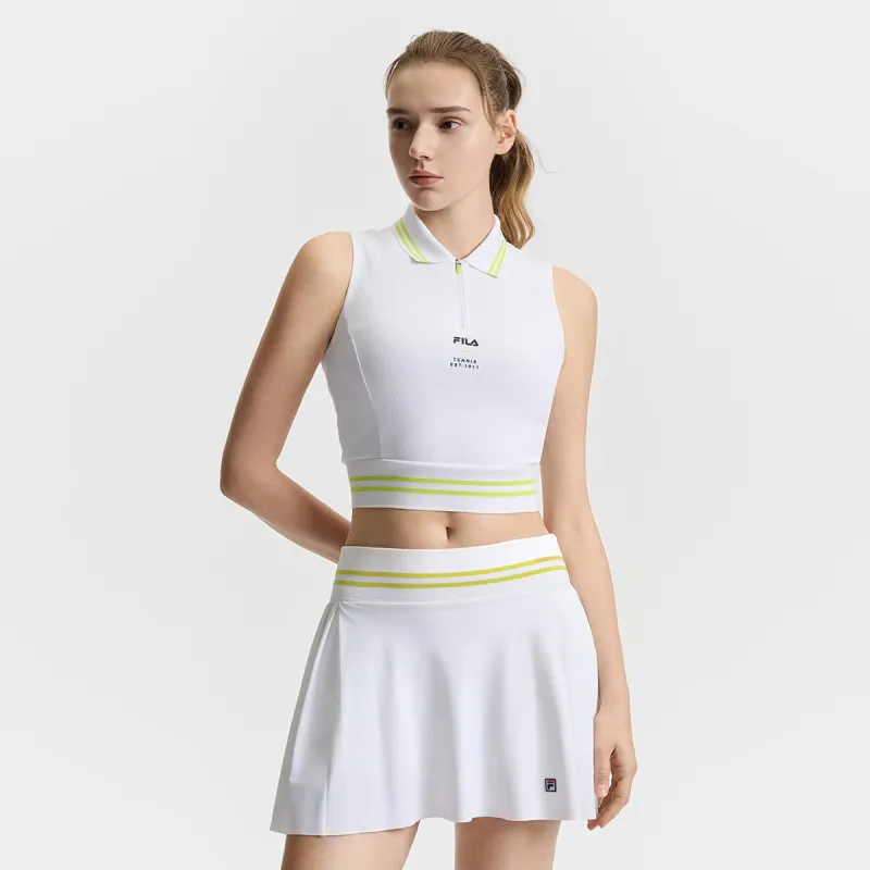FILA Athletics Tennis Sport Vests Women's Jade White WT-2