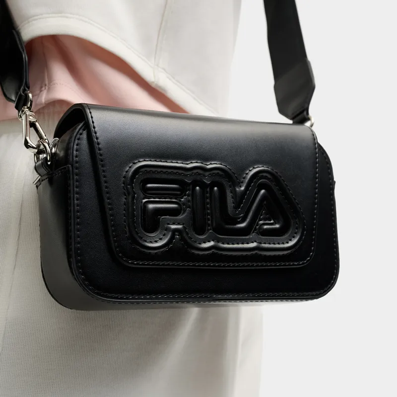 FILA Lifestyle Polyurethane Crossbody Bag Regular Women's Jet Black-4
