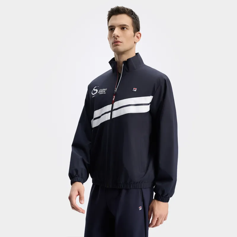 FILA Jackets Coats Men's Royal Blue-3