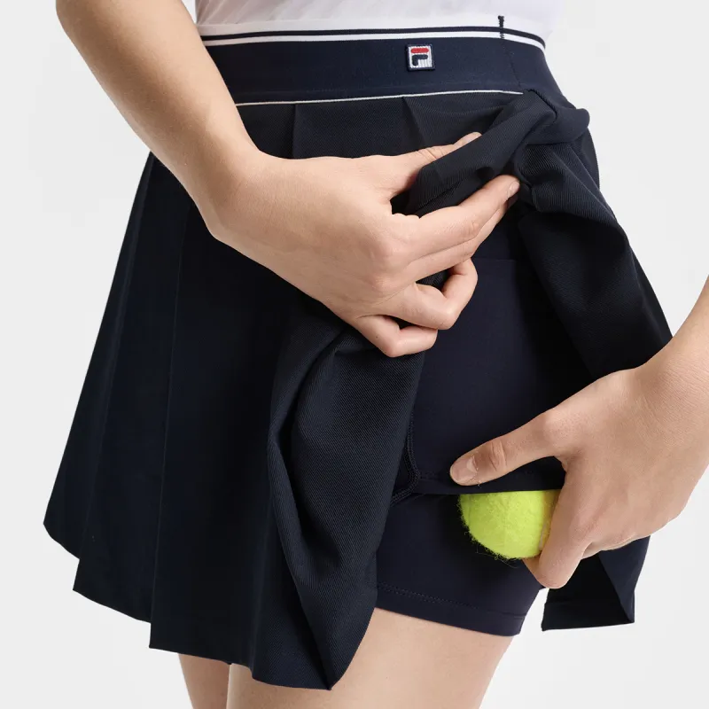FILA Casual Short Skirts Women's Royal Blue-6