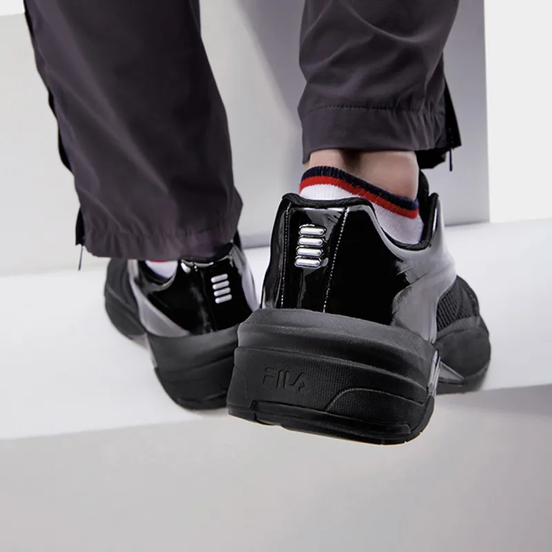 FILA REPLICA Low Top Casual Shoes Men's Black-7