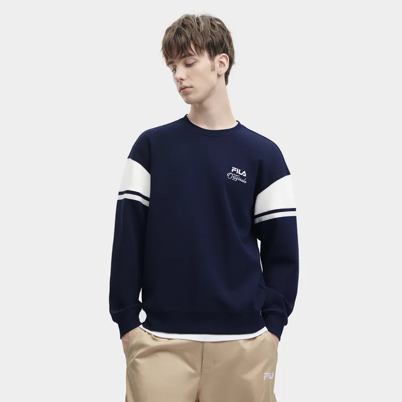 FILA Sweatshirt Men's Legend Blue-5