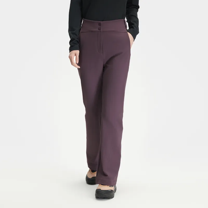 FILA Casual Pants Women's Purple Black-5