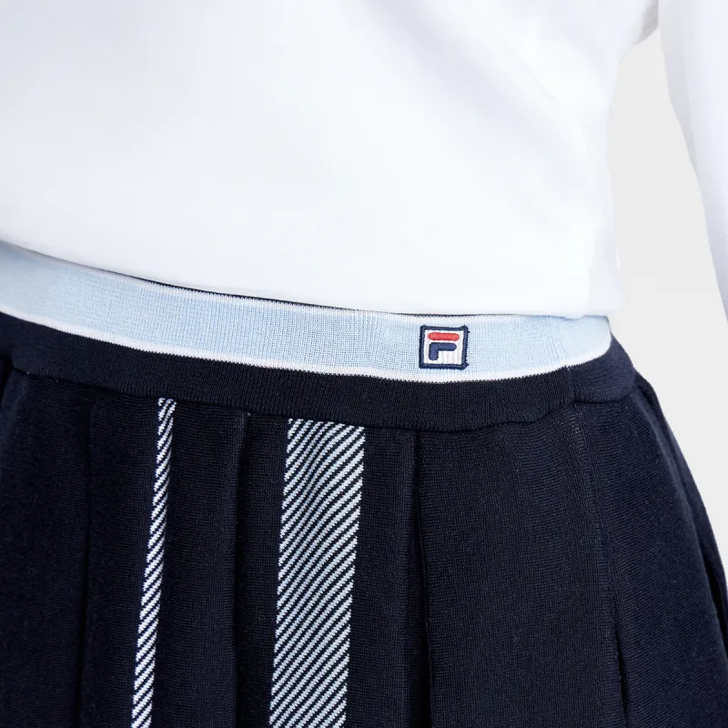 FILA Casual Short Skirts Women's Legend Blue-5
