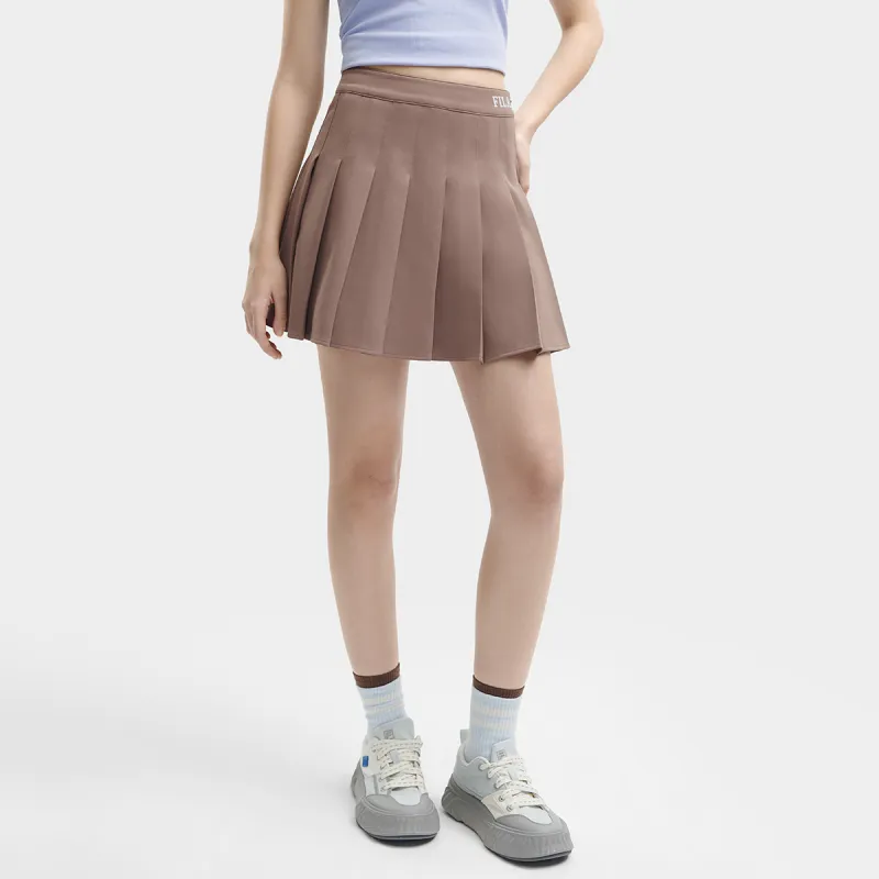 FILA ORIGINALE SS24 Casual Short Skirts Women's Apricot Dry Brown-3
