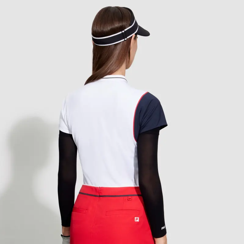 FILA Polo Shirts Women's Jade White-3