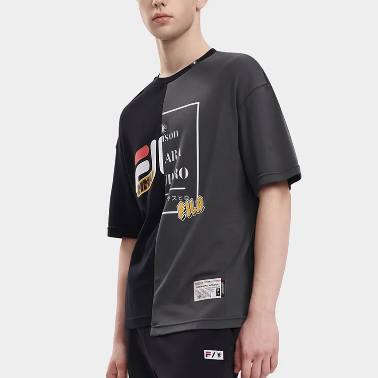 FILA T Shirt Men's Volcanic Gray-5