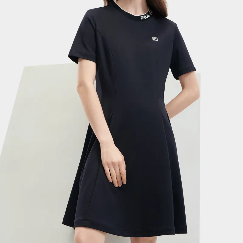 FILA SS24 Short Sleeved Dresses Women's Legend Blue-2