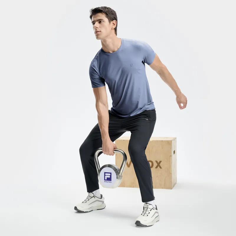 FILA T Shirt Men's Dusty Blue Gray-6