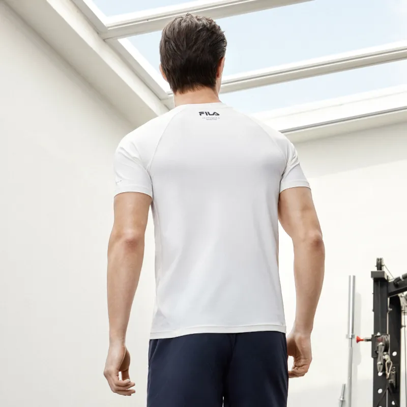 FILA T Shirt Men's Starlight White-3