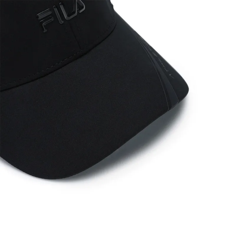 FILA Athletics Polyester Baseball Caps Men's Jet Black-3