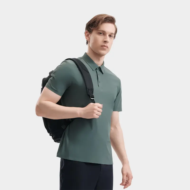 FILA Polo Shirts Men Green Snake Green-2