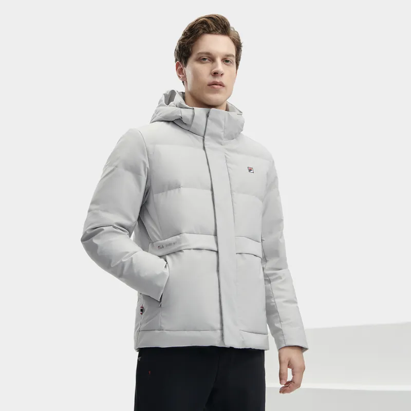 FILA Down Jacket Men's Ash Gray-3