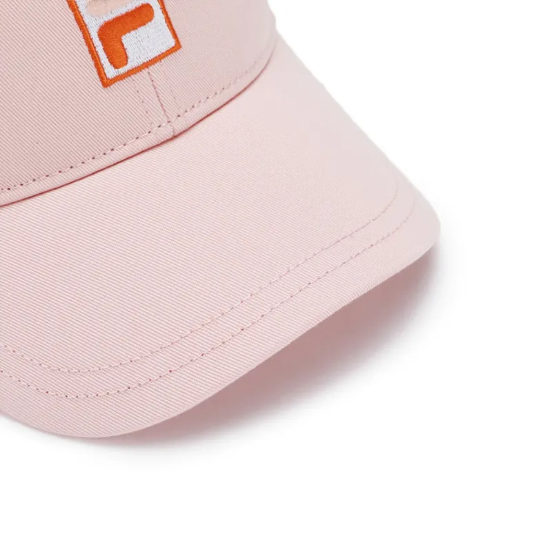 FILA Lifestyle Cotton Baseball Caps Women's Rose Deep Pink-3