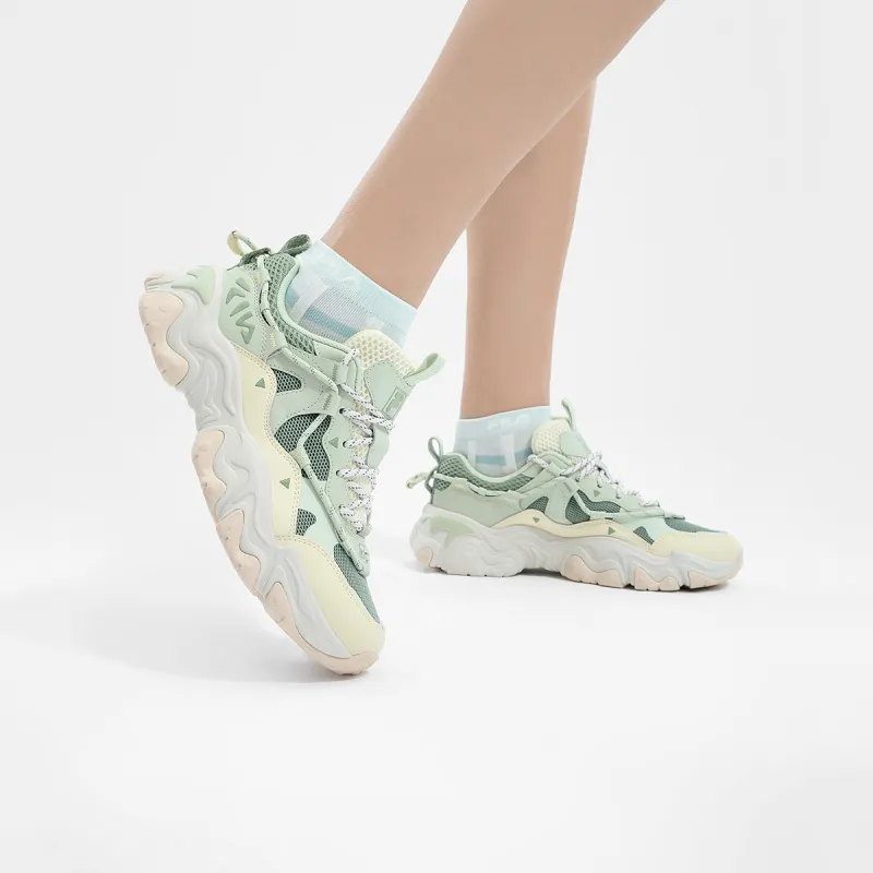 FILA FLUID 5 Low Top Casual Shoes Women's Green-6