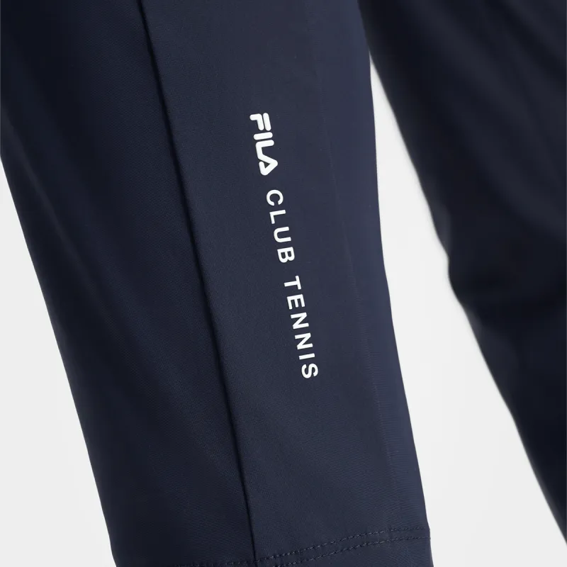 FILA Knitted Sweatpants Women's RD Royal Blue-6