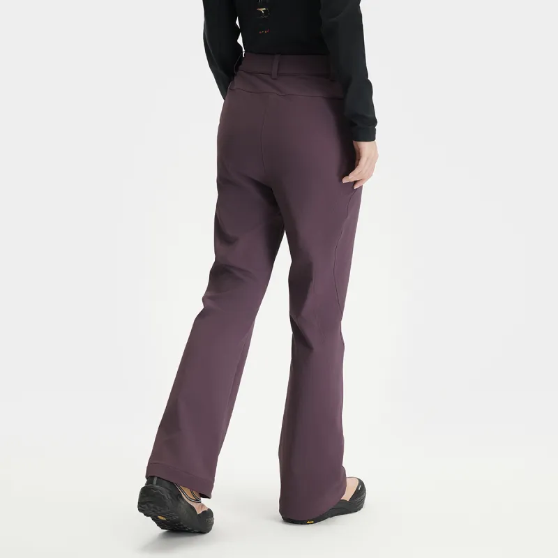 FILA Casual Pants Women's Purple Black-4
