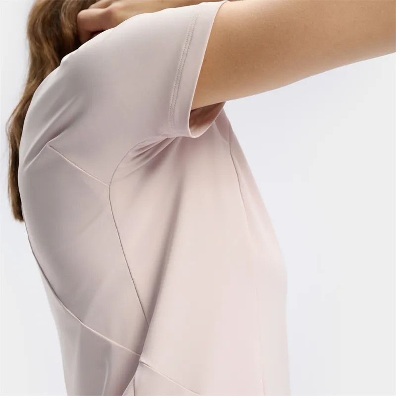 FILA T Shirts Women's Light Clam Pink-5