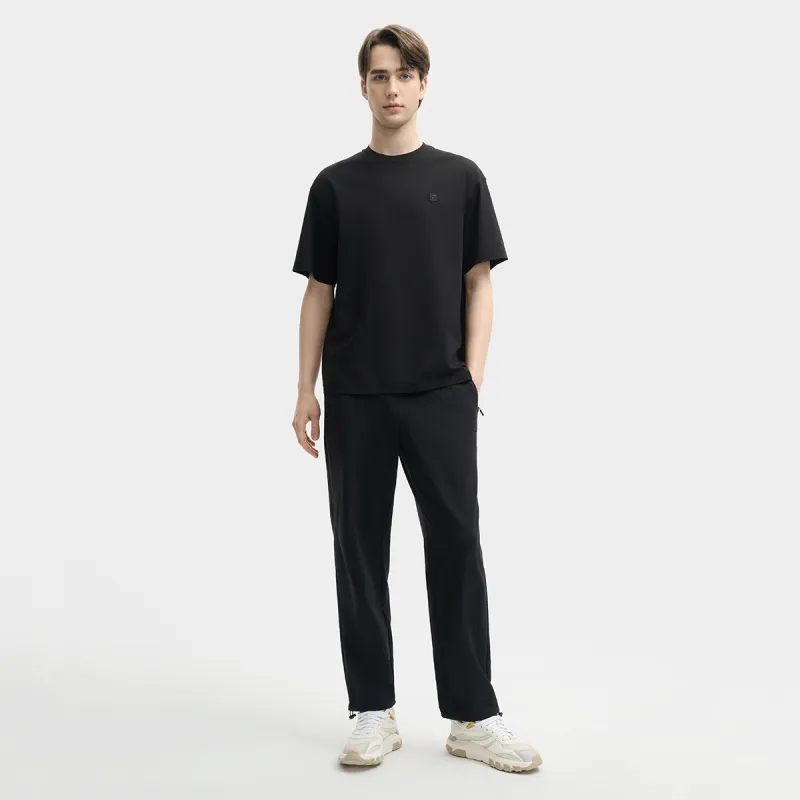 FILA MILANO Collection Knitted Sweatpants Men's Jet Black-3