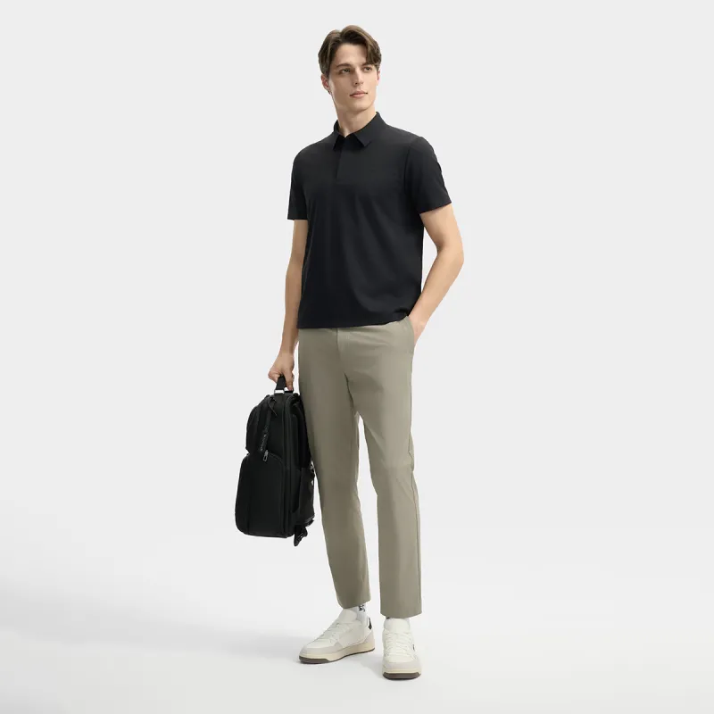 FILA Polo Shirt Men's Jet Black-5