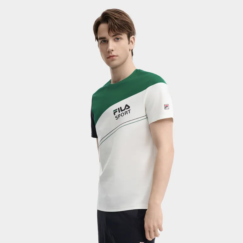 FILA T Shirt Men's Sulfurization Green-5