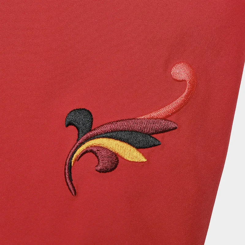 FILA Water Resistant Windbreaker Jacket Men's Dark Brier Red-8