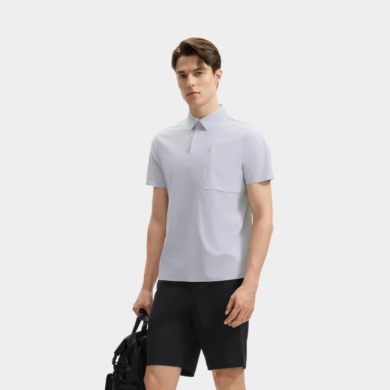 FILA Polo Shirts Men Restriction Gray-2