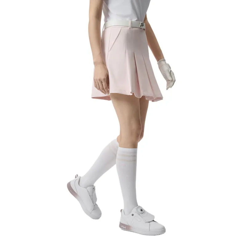 FILA Golf Series Casual Short Skirts Women's Pink Thistle-5