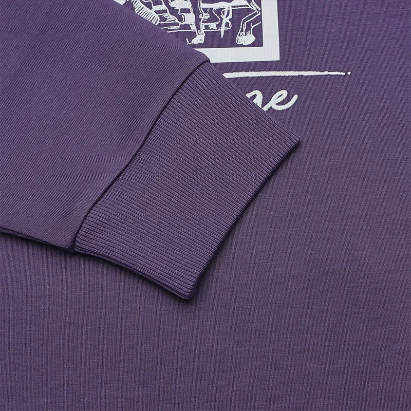 FILA Sweatshirt Men's Dark Night Dark Purple-5