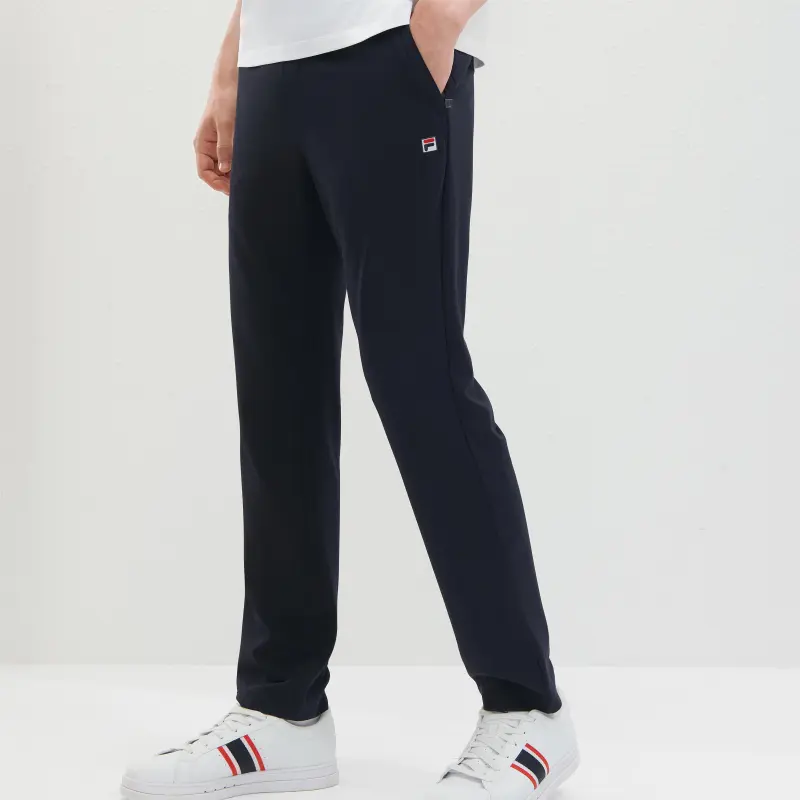 FILA Knitted Sweatpants Men Legend Blue-2