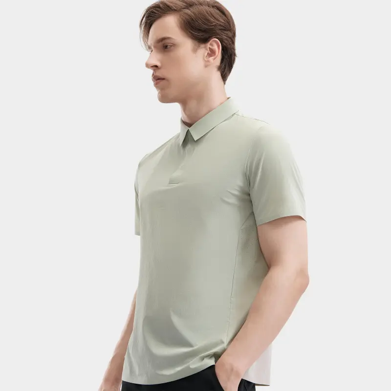 FILA Polo Shirts Men Gray-4