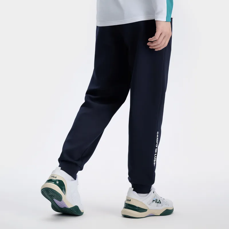 FILA Knitted Sweatpants Men RD Royal Blue-5