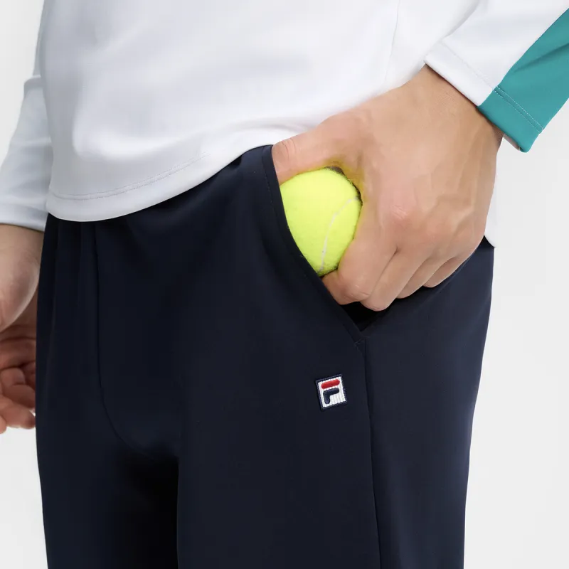 FILA Knitted Sweatpants Men RD Royal Blue-3