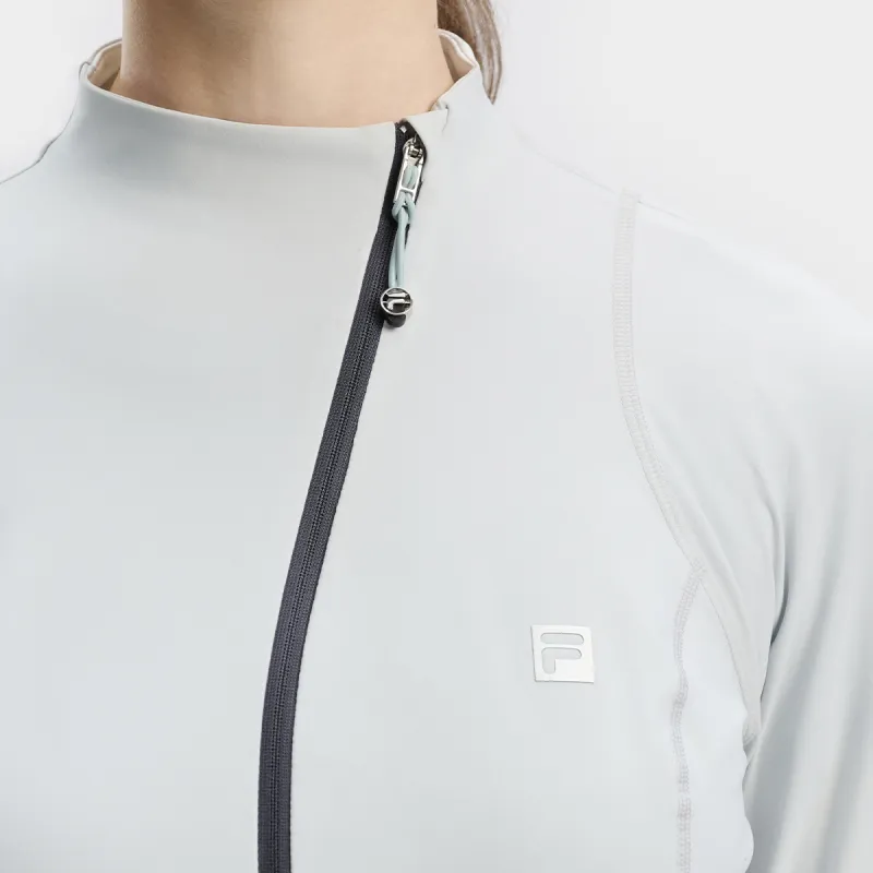 FILA Knitwear Women's Moon Silver Gray-5